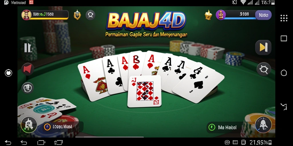 Tampilan menarik saat bermain Gaple di BAJAJ4D