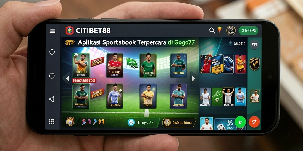 Tampilan aplikasi CITIBET88 yang menarik dan user-friendly.