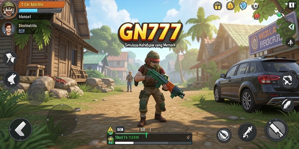 Tampilan menarik dari gameplay GN777 dalam simulasi kehidupan.
