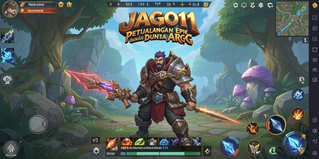 Gameplay menakjubkan dari JAGO11 dalam aksi ARPG.