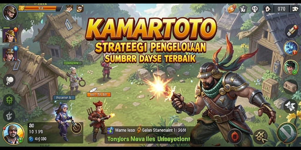 Tampilan gameplay SLG yang menarik dan dinamis di KAMARTOTO.