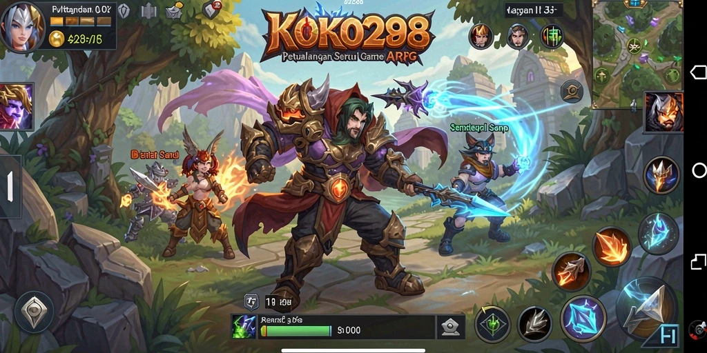Tampilan gameplay KOKO288 yang menarik dan penuh aksi.
