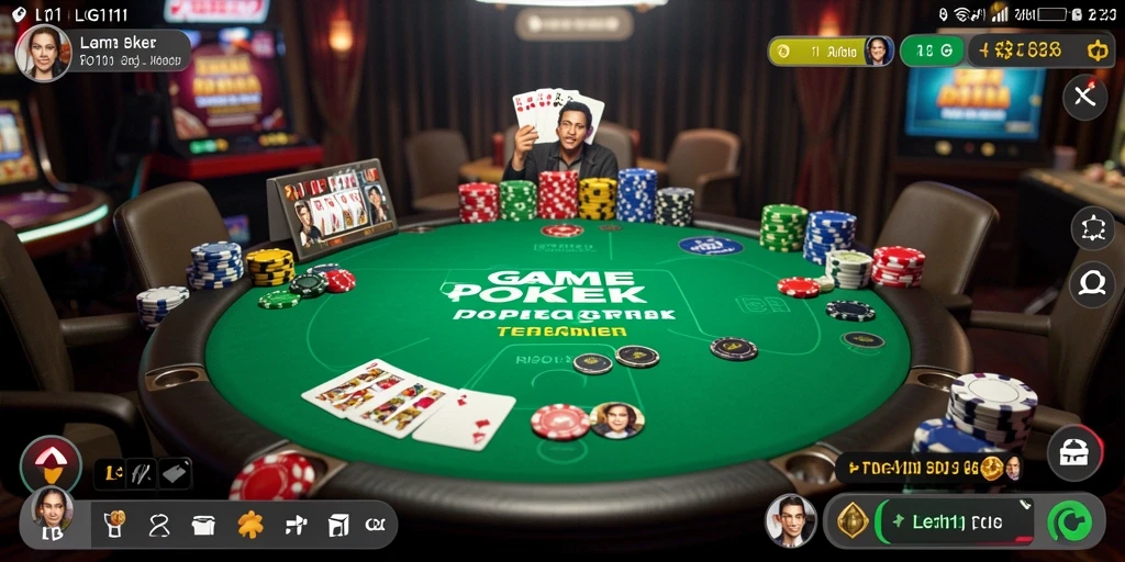 Tampilan gameplay yang seru dan mendebarkan di LG111.