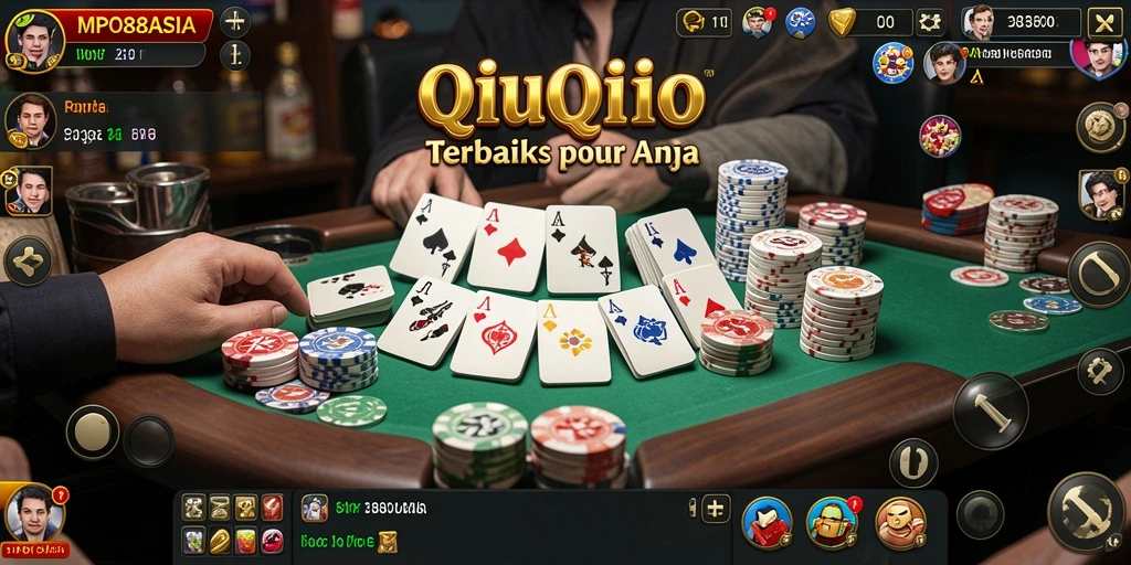 Screenshot utama MPO88ASIA menampilkan serunya gameplay QiuQiu.