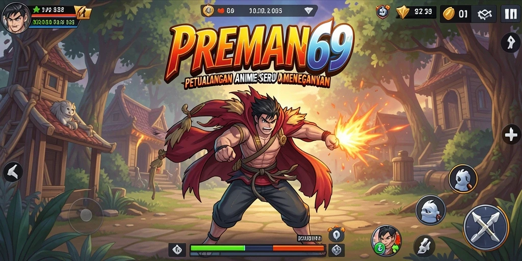 Tampilan gameplay menarik dari PREMAN69 yang memukau.