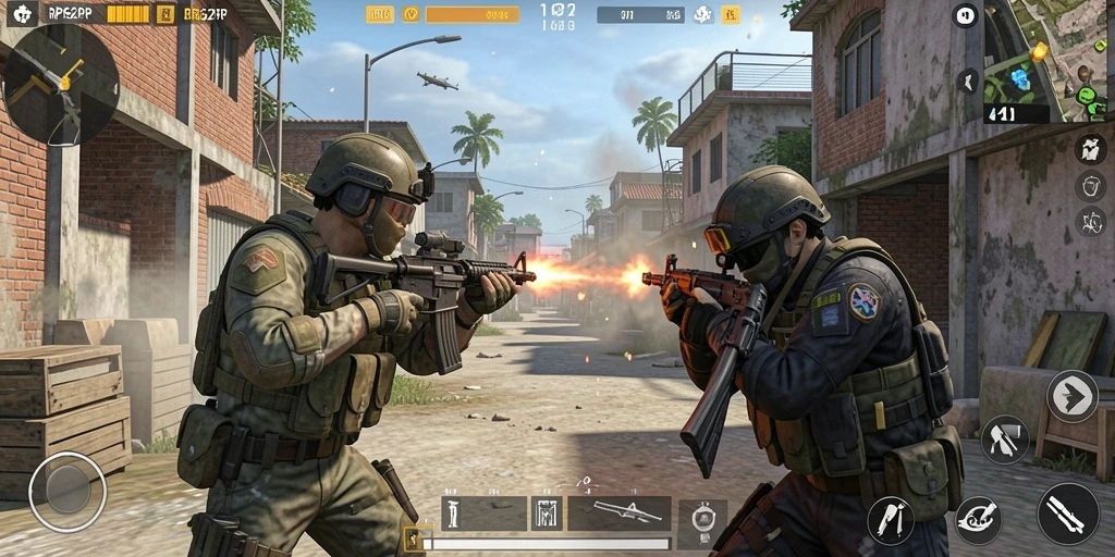 Tangkapan layar gameplay seru dari RP62RP dalam tindakan.