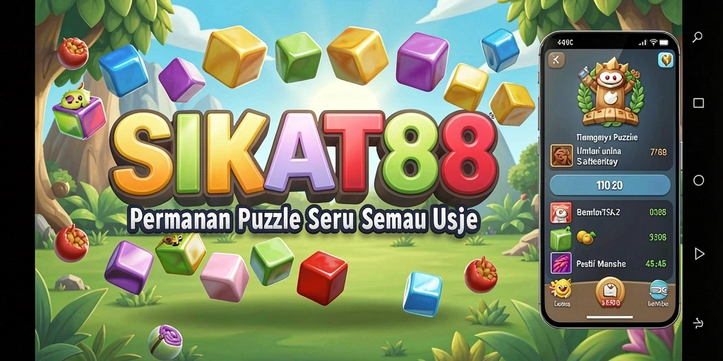 Tampilan gameplay SIKAT88 yang menarik dan penuh warna.