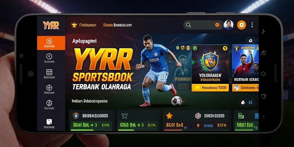 Tampilan gameplay yyrr dengan taruhan olahraga yang menarik.