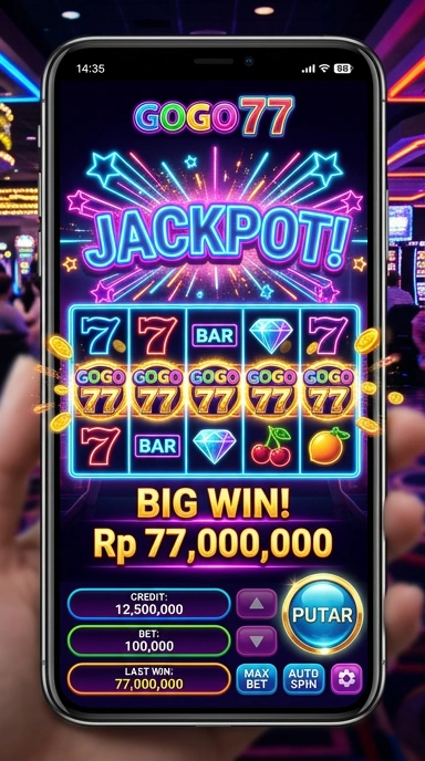 Screenshot fitur unduh cepat di aplikasi gogo77.